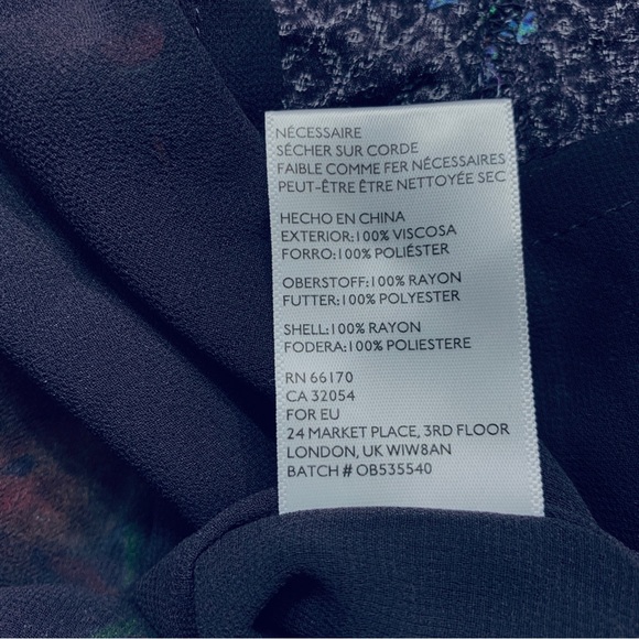 URBAN OUTFITTER ECOTE  FLORAL SUMMER SPAGHETTI STRAP DRESS SUMMER PAISLEY DRESS - Picture 8 of 10